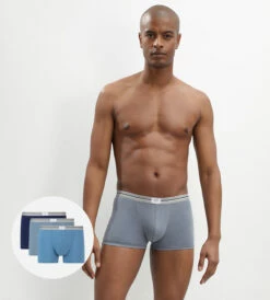 Lot De 3 Boxers Gris Acier Noir Coton Stretch Résistant Ultra Resist 7 Lot De 3 Boxers Gris Acier Noir Coton Stretch Résistant Ultra Resist -Offres DIM Boutique D09B7G3 96K 01 1