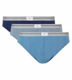 Lot De 3 Slips Bleu Denim Gris En Coton Stretch Résistant Ultra Resist -Offres DIM Boutique D09B8G3 96H 02
