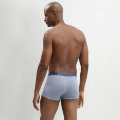 Lot De 2 Boxers Bleu Glacier Coton Stretch Ceinture Imprimée Mix And Print 9 Lot De 2 Boxers Bleu Glacier Coton Stretch Ceinture Imprimée Mix And Print -Offres DIM Boutique D09B9G2 99O 03