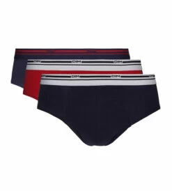 Lot De 3 Slips Rouge Et Bleu Pour Homme Classic Colors -Offres DIM Boutique D09BBG3 8WC 02