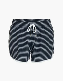 Maillot De Bain Court Pour Homme à Rayures Blanches Et Bleues -Offres DIM Boutique D09CSPA AG6 06