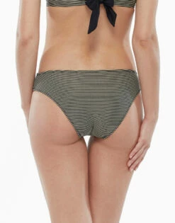 Bas De Maillot De Bain à Rayures Dorées Et Noires -Offres DIM Boutique D09F1PA 9XY 02
