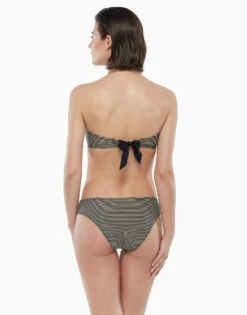 Haut De Maillot De Bain Avec Armatures à Rayures Dorées Et Noires -Offres DIM Boutique D09F2PA 9XY 04