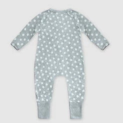 Pyjama Bébé Zippé En Coton Stretch Gris Imprimé Pois Blanc Dim ZIPPY ® -Offres DIM Boutique D0A0GC1 9WK 03
