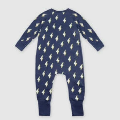 Pyjama Bébé Zippé Coton Stretch Gris Foncé Imprimé éclair Héro Dim ZIPPY ® -Offres DIM Boutique D0A0GC1 9WS 03
