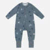 Pyjama Bébé Zippé En Coton Stretch Motifs Oiseaux Gris Dim ZIPPY ® -Offres DIM Boutique D0A0GC1 AML 01