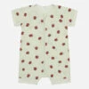 Barboteuse Bébé Zippé Coton Stretch Blanc Motif Coccinelle Dim Zippy® -Offres DIM Boutique D0A0NC1 AMK 01