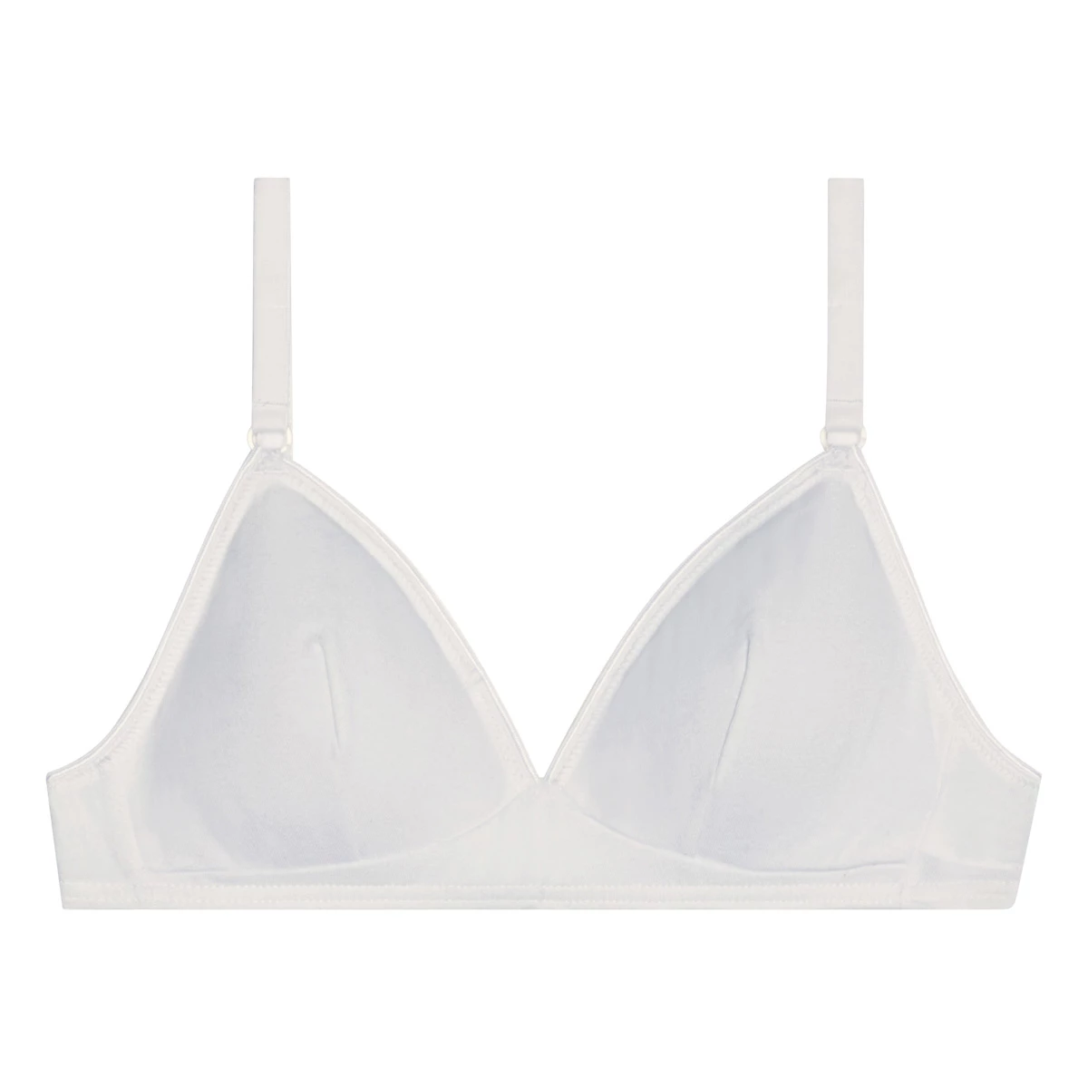 Soutien-gorge Fille En Coton Naturel Sans Armatures Blanc Basic Bio 6 Soutien-gorge Fille En Coton Naturel Sans Armatures Blanc Basic Bio â Image 4