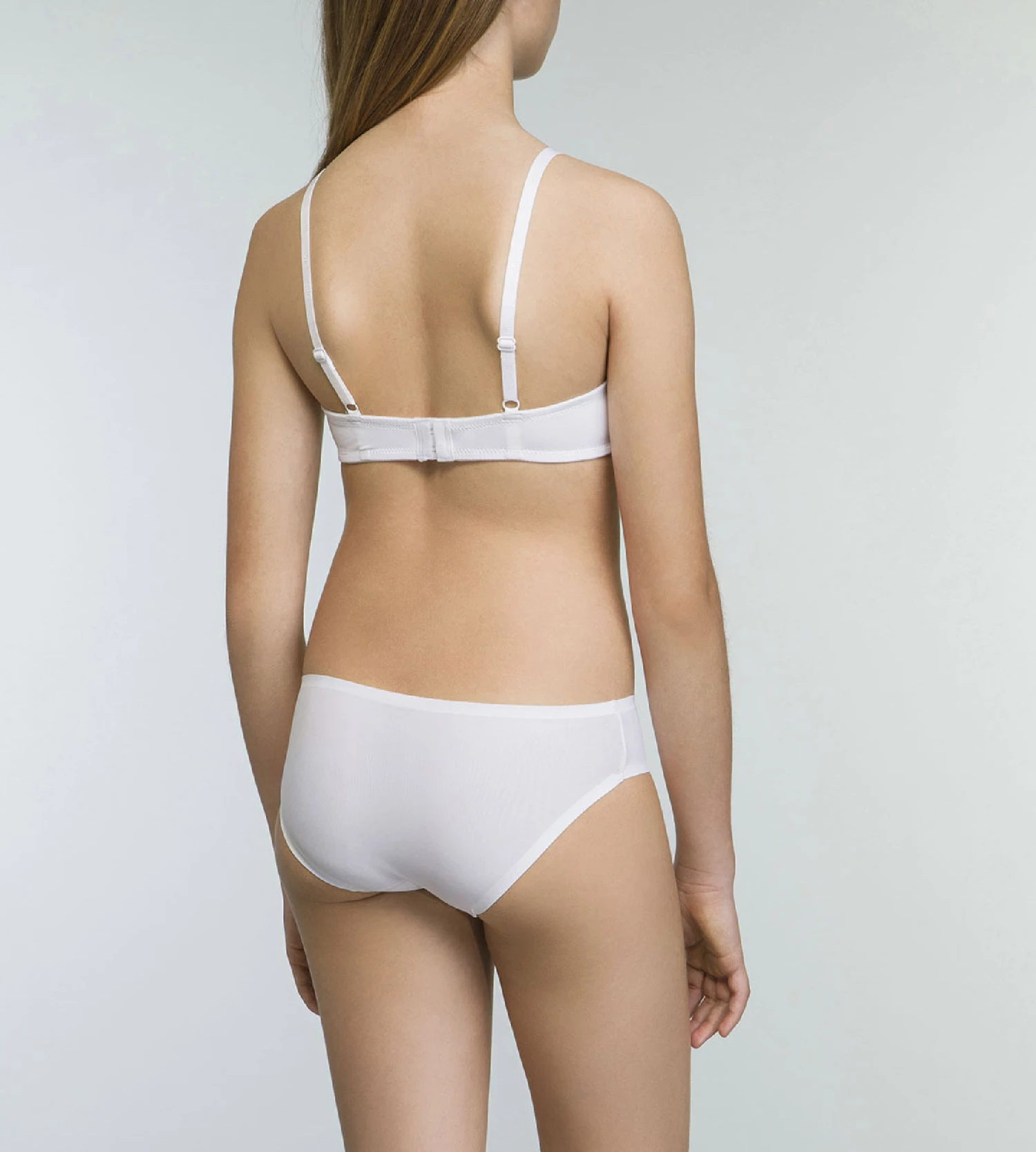 Soutien-gorge à Coques Blanc Pour Fille Dim Invisible 7 Soutien-gorge à Coques Blanc Pour Fille Dim Invisible – Image 5