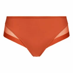 Culotte Femme En Microfibre Et Tulle Coloris Terre Cuite Generous Dim -Offres DIM Boutique D0A63C1 AKT 05