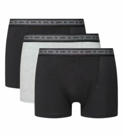 Lot De 3 Boxers Homme Coton Stretch Bio Noir Gris Perle Green By Dim -Offres DIM Boutique D0A6CM3 9MJ 02