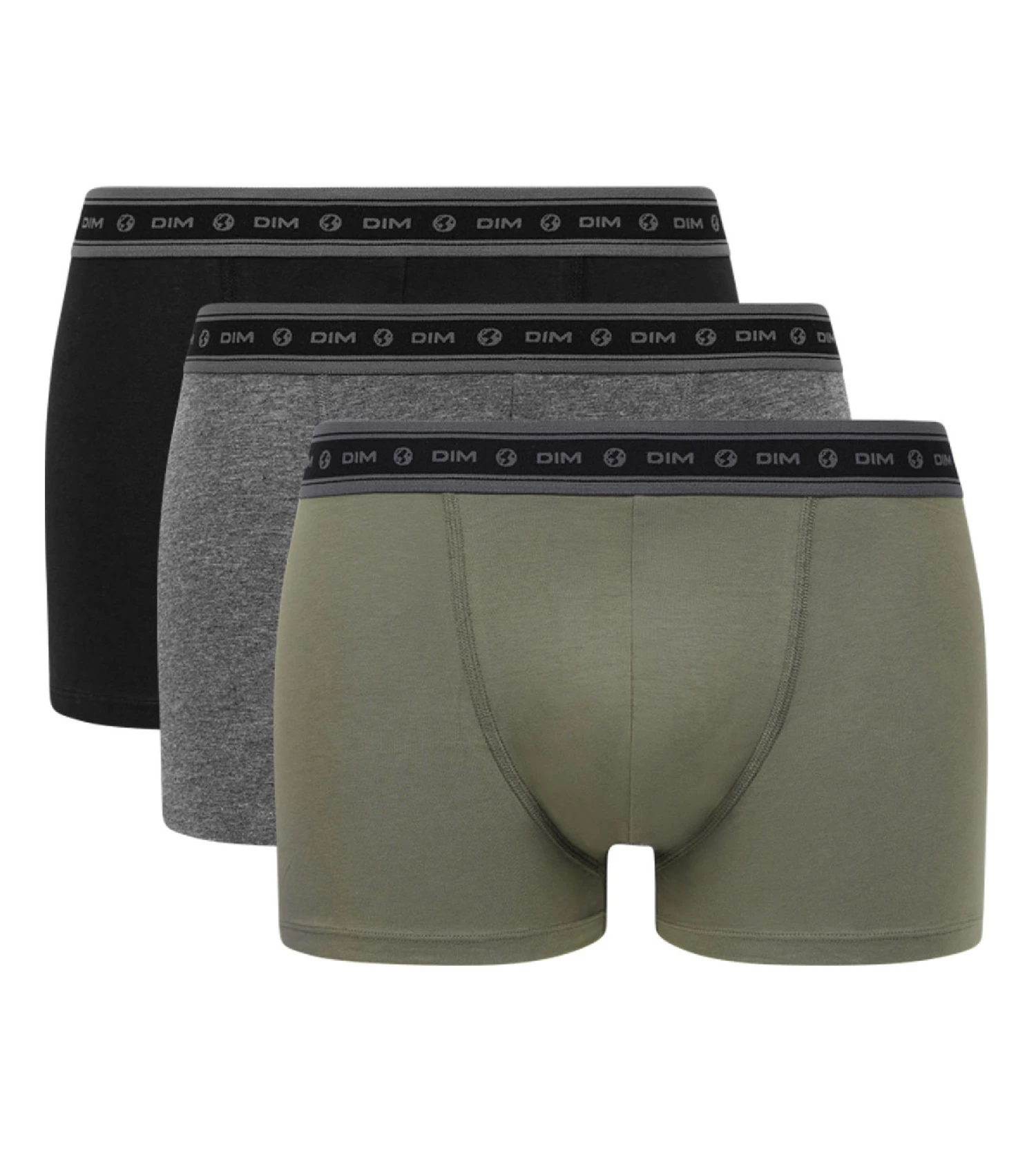 Lot De 3 Boxers Homme En Coton Stretch Bio Charbon Vert Dim Green Bio 6 Lot De 3 Boxers Homme En Coton Stretch Bio Charbon Vert Dim Green Bio – Image 4