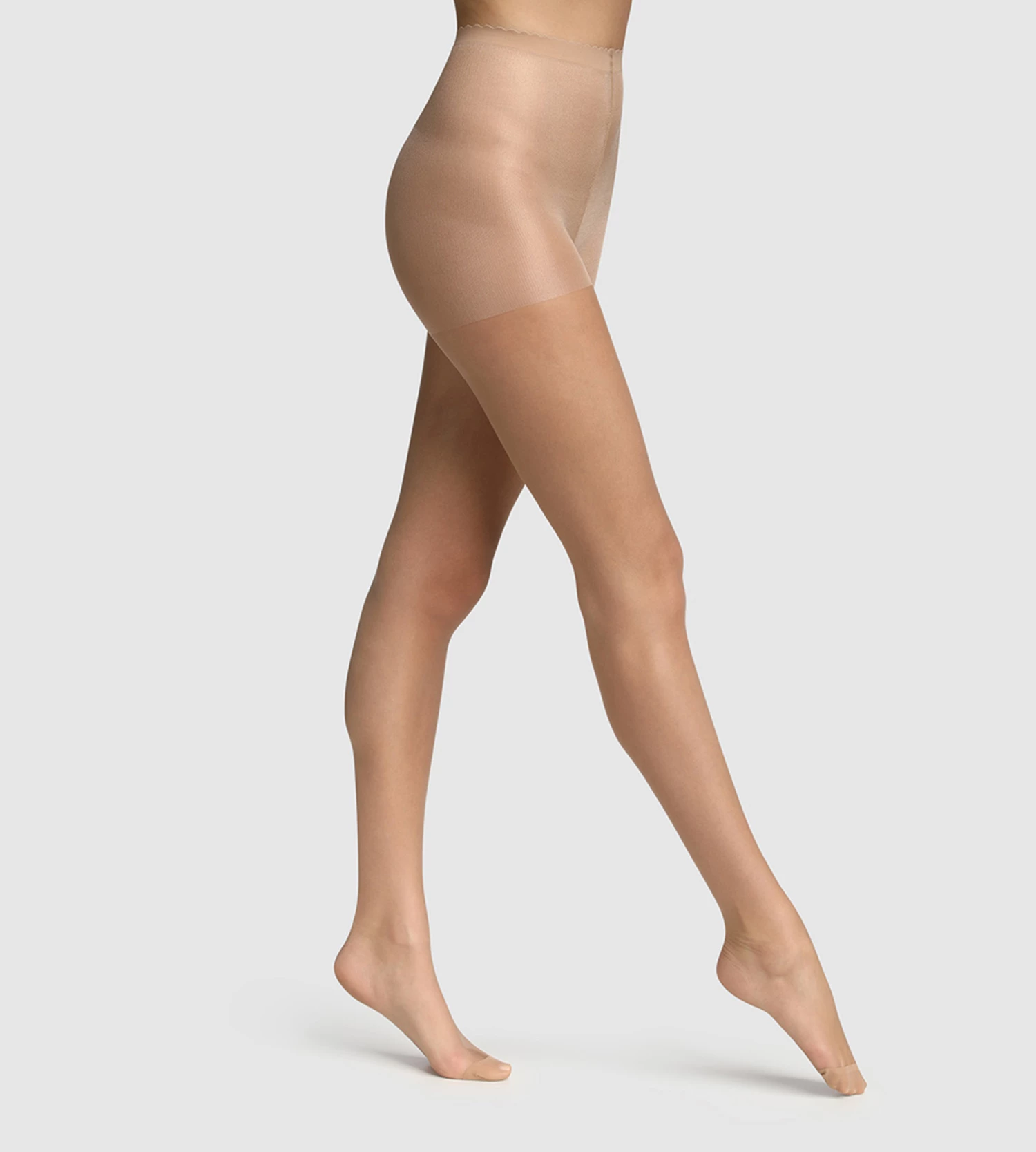 Collant Voile Transparent Beige éclat Effet Nude Body Touch Dim 17D 3 Collant Voile Transparent Beige éclat Effet Nude Body Touch Dim 17D