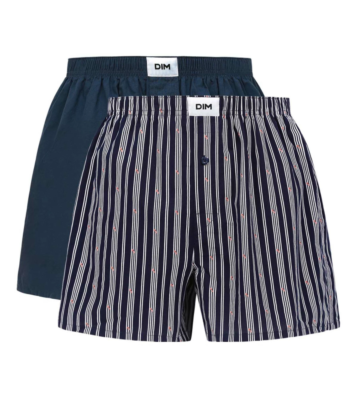 Lot De 2 Caleçons Homme En Coton Bio à Rayures Indigo Dim Green Bio 6 Lot De 2 Caleçons Homme En Coton Bio à Rayures Indigo Dim Green Bio – Image 4