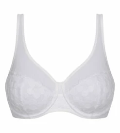 Soutien-gorge Emboitant Avec Armatures Blanc Generous Broderie -Offres DIM Boutique D0ASDC1 0HY 05