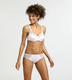Soutien-gorge Emboîtant Avec Armatures Blanc Generous Coton Bio Dim -Offres DIM Boutique D0ASFC1 0HY 03
