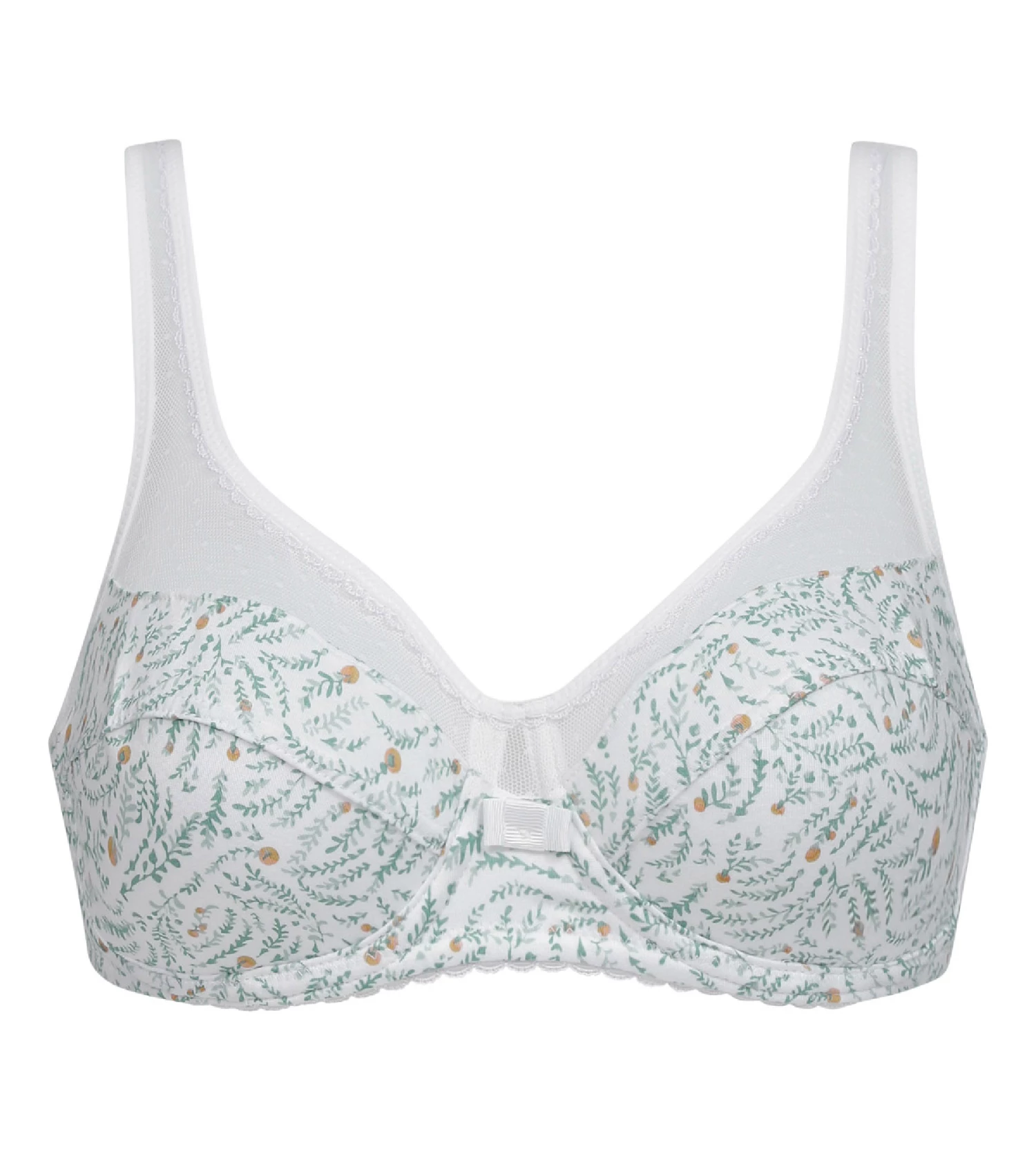 Soutien-gorge Emboitant Tulle Et Motif Feuillage Generous Coton Bio 8 Soutien-gorge Emboitant Tulle Et Motif Feuillage Generous Coton Bio â Image 6