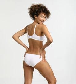 Culotte Blanche Generous Coton Bio Dim -Offres DIM Boutique D0ASGC1 0HY 04