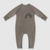 Pyjama Bébé Zippé En Coton Bio Kaki Imprimé Rainbow Cœur Dim ZIPPY ® -Offres DIM Boutique D0AVJC1 9XC 01