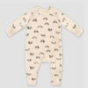 Pyjama Bébé Zippé En Coton Bio Vanille Imprimé Rainbow Dim ZIPPY ®