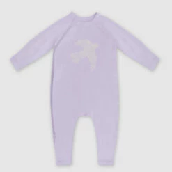 Pyjama Bébé Zippé En Coton Bio Parme Avec Motif Oiseau Dim ZIPPY ®