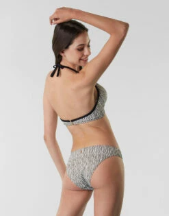 Maillot Soutien-gorge Sans Armature En Jacquard, Blanc, Noir Et Or -Offres DIM Boutique D0AXZPA AO0 04