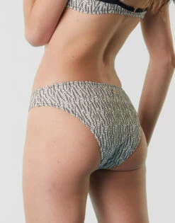 Maillot De Bain Slip Midi En Jacquard, Blanc, Noir Et Or 9 Maillot De Bain Slip Midi En Jacquard, Blanc, Noir Et Or -Offres DIM Boutique D0AY0PA AO0 02