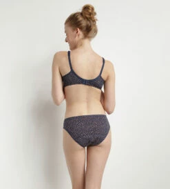 Culotte Menstruelle En Coton Bio Et Pois Indigo Flux Moyen Dim Protect -Offres DIM Boutique D0AY7E1 A83 04