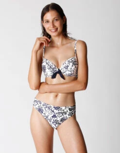 Bas De Maillot De Bain Brésilien Pour Femme Imprimé Fleurs -Offres DIM Boutique D0AYPPA AES 03