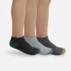 Lot De 3 Socquettes Enfant Avec Extrémités Colorées Gris Coton Style -Offres DIM Boutique D0B3SM3 ADZ 01