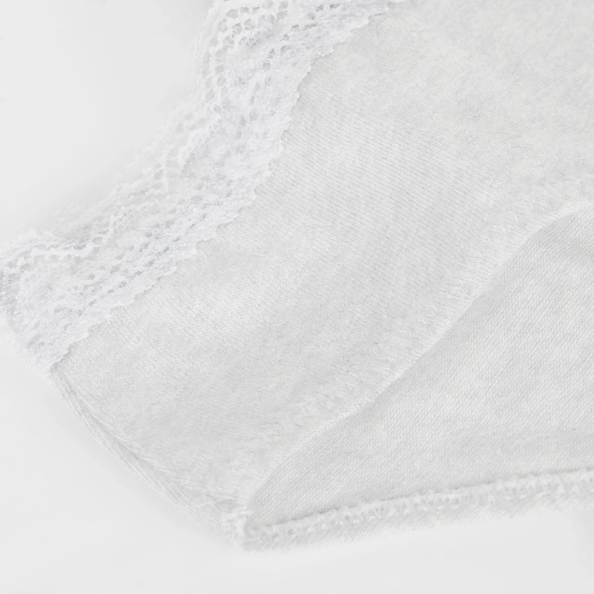 Culotte Fille En Coton Stretch à Ceinture Dentelle Blanc Dim Trendy 6 Culotte Fille En Coton Stretch à Ceinture Dentelle Blanc Dim Trendy – Image 4