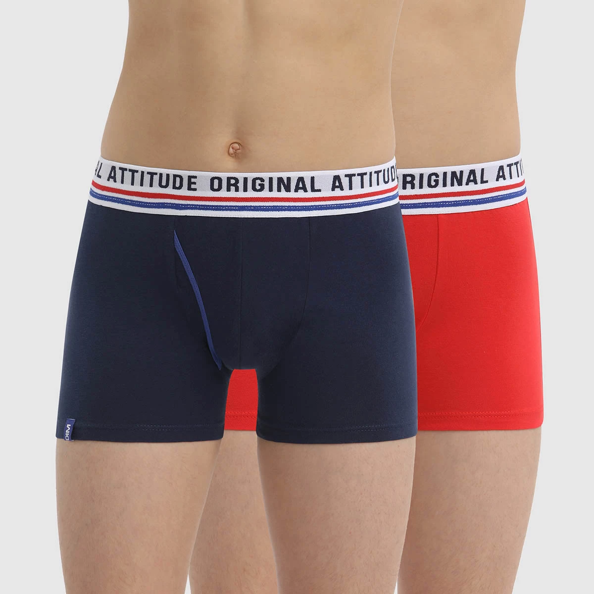 Lot De 2 Boxers Garçon Coton Stretch Style Retro Matelot Dim Originals 3 Lot De 2 Boxers Garçon Coton Stretch Style Retro Matelot Dim Originals