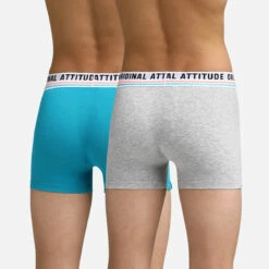 Lot De 2 Boxers Garçon Bleu Et Gris Dim Original -Offres DIM Boutique D0BFTC2 AB8 02