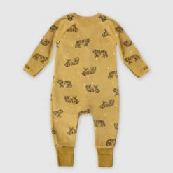 Pyjama Bébé Velours à Zip Double Sens Motif Tigre Jaune Dim ZIPPY ® -Offres DIM Boutique D0BHYC1 A66 03