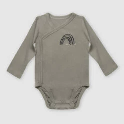 Lot De 2 Body Coton Bio Cache Coeur à Manches Longues Kaki Dim Baby 12 Lot De 2 Body Coton Bio Cache Coeur à Manches Longues Kaki Dim Baby -Offres DIM Boutique D0BHZC2 9XG 03