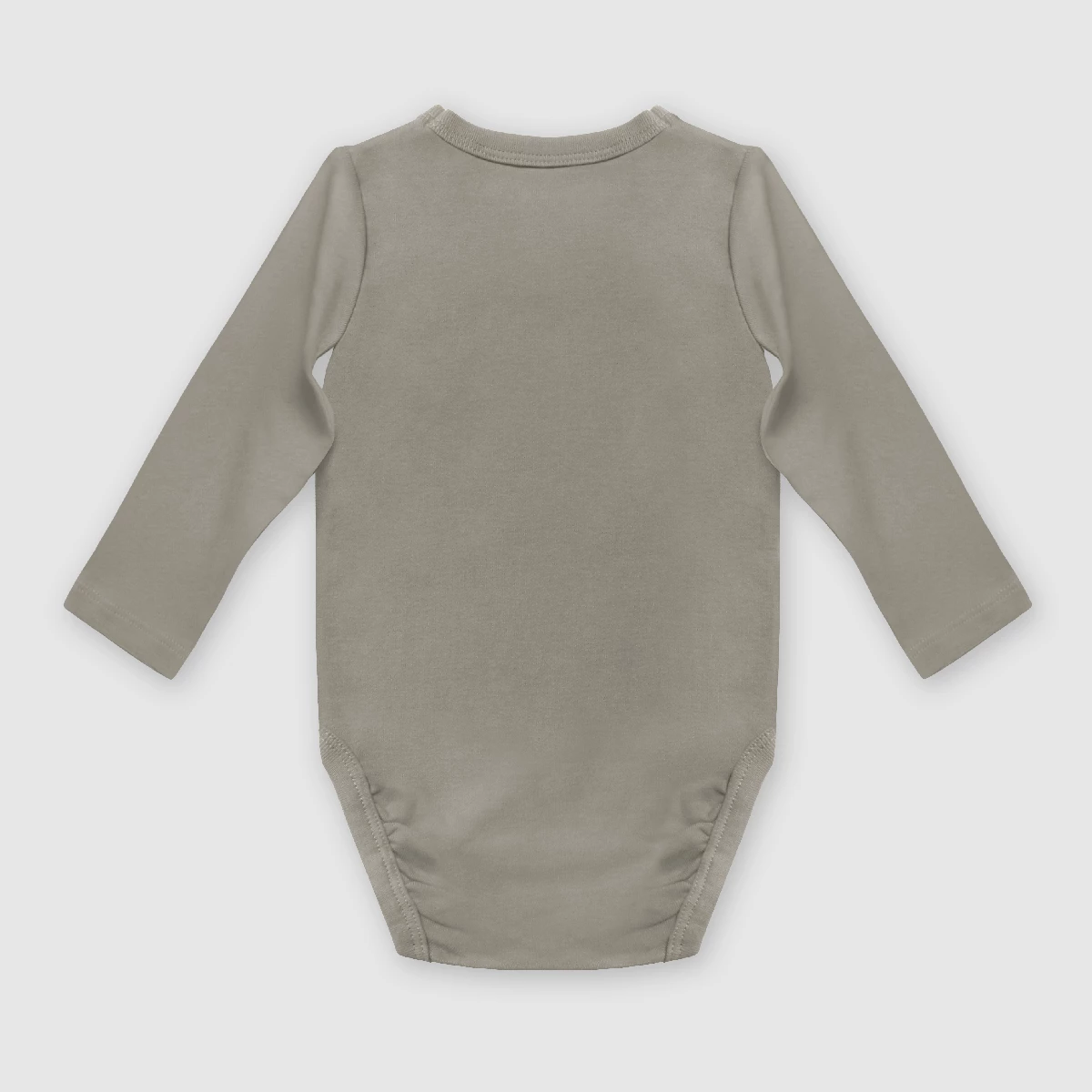 Lot De 2 Body Coton Bio Cache Coeur à Manches Longues Kaki Dim Baby 8 Lot De 2 Body Coton Bio Cache Coeur à Manches Longues Kaki Dim Baby – Image 6