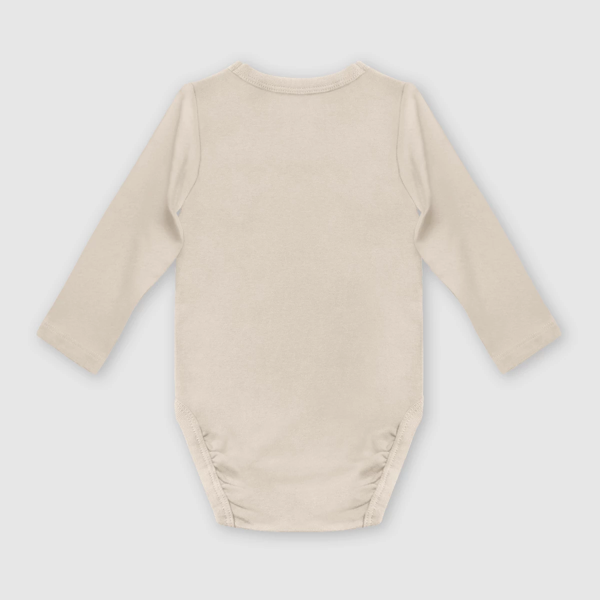 Lot De 2 Body Coton Bio Cache Coeur à Manches Longues Kaki Dim Baby 9 Lot De 2 Body Coton Bio Cache Coeur à Manches Longues Kaki Dim Baby – Image 7