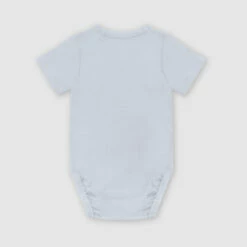 Lot De 2 Body Bébé En Coton Bio à Manches Courtes Parme Dim Baby -Offres DIM Boutique D0BI0C2 AAH 06