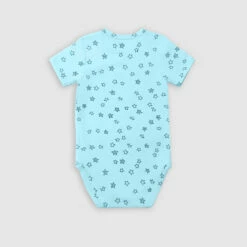 Lot De 3 Body Coton Bio Manches Courtes à étoiles Bleu Dim Baby 15 Lot De 3 Body Coton Bio Manches Courtes à étoiles Bleu Dim Baby -Offres DIM Boutique D0BI2C3 A6A 06
