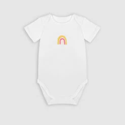 Lot De 3 Body Coton Bio à Manches Courtes Arc-en-ciel Rose Dim Baby 13 Lot De 3 Body Coton Bio à Manches Courtes Arc-en-ciel Rose Dim Baby -Offres DIM Boutique D0BI2C3 A6B 04