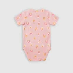 Lot De 3 Body Coton Bio à Manches Courtes Arc-en-ciel Rose Dim Baby 15 Lot De 3 Body Coton Bio à Manches Courtes Arc-en-ciel Rose Dim Baby -Offres DIM Boutique D0BI2C3 A6B 06