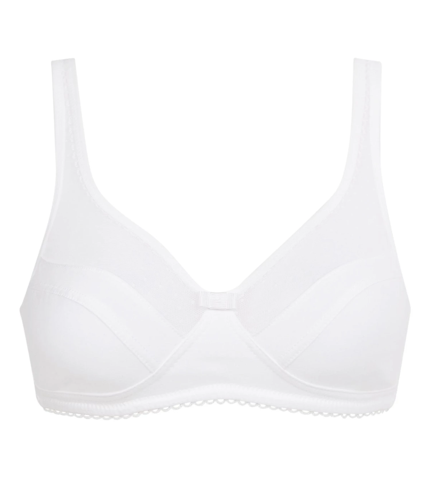 Soutien-gorge Sans Armatures à Plumetis Blanc Generous Coton Bio 8 Soutien-gorge Sans Armatures à Plumetis Blanc Generous Coton Bio – Image 6