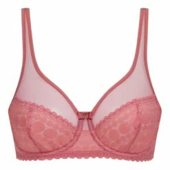 Soutien-gorge Emboitant Dentelle à Pois Rose Generous Edition Limitée 13 Soutien-gorge Emboitant Dentelle à Pois Rose Generous Edition Limitée -Offres DIM Boutique D0BUDC1 A7U 05