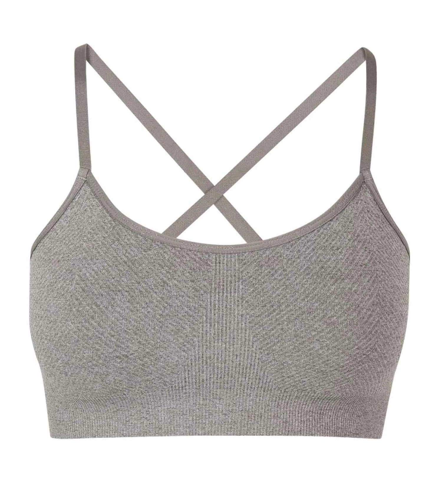 Brassière Sans Coutures à Impact Léger Gris Galet Dim Sport 8 Brassière Sans Coutures à Impact Léger Gris Galet Dim Sport – Image 6