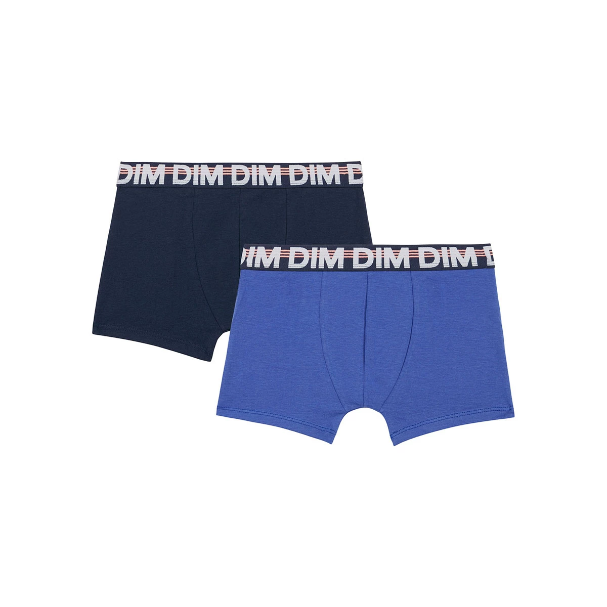 Lot De 2 Boxers Bleus Pour Garçon Dim Boy 3 Lot De 2 Boxers Bleus Pour Garçon Dim Boy