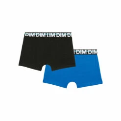 Boxers Noir Et Bleu Roi Pour Garçon Dim Boy -Offres DIM Boutique D0BVCC2 ABD 02