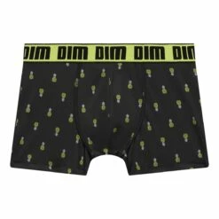 Boxer Garçon En Microfibre Avec Motif Ananas Absinthe Dim Micro -Offres DIM Boutique D0BVEC1 3RD 03