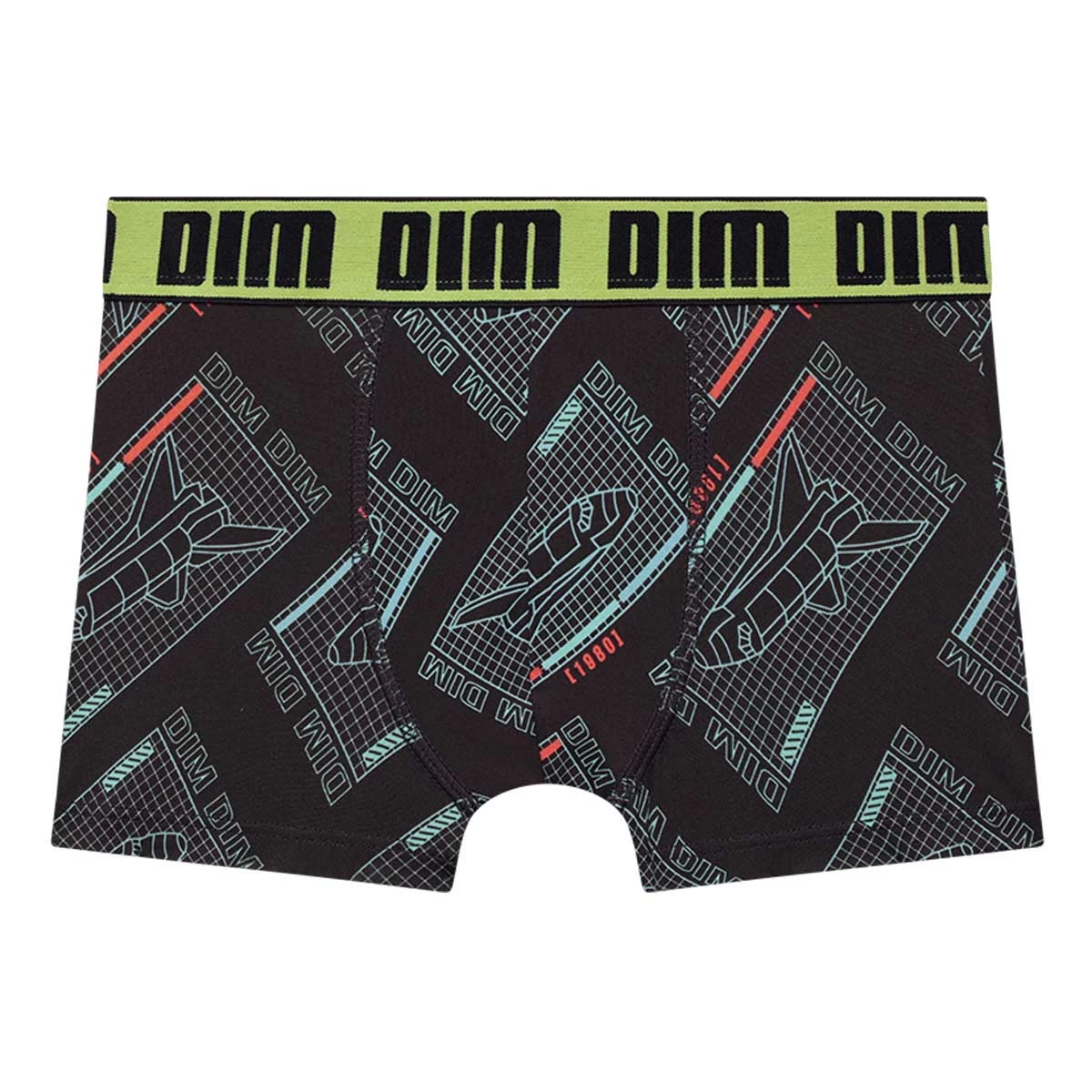 Boxer Enfant En Microfibre Motif Gaming Noir Vert Fluo Dim Micro 6 Boxer Enfant En Microfibre Motif Gaming Noir Vert Fluo Dim Micro – Image 4