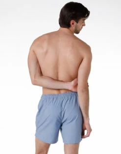 Caleçon En Tissu Flammé, Bleu Indigo -Offres DIM Boutique D0BXBPA ASH 02