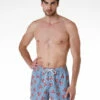 Short De Bain, Imprimé Bleu Roi 1 Short De Bain, Imprimé Bleu Roi -Offres DIM Boutique D0BXIPA ASI 01